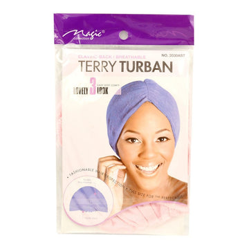 Magic Collection Women's Terry Turban 2030Ast