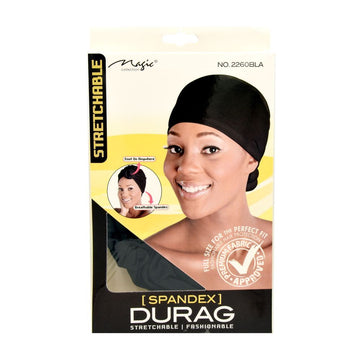 Magic Collection Women's Spandex Durag2260Bla