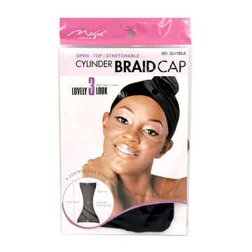 Magic Collection Women's Cylinder Braid Cap 2241Bla