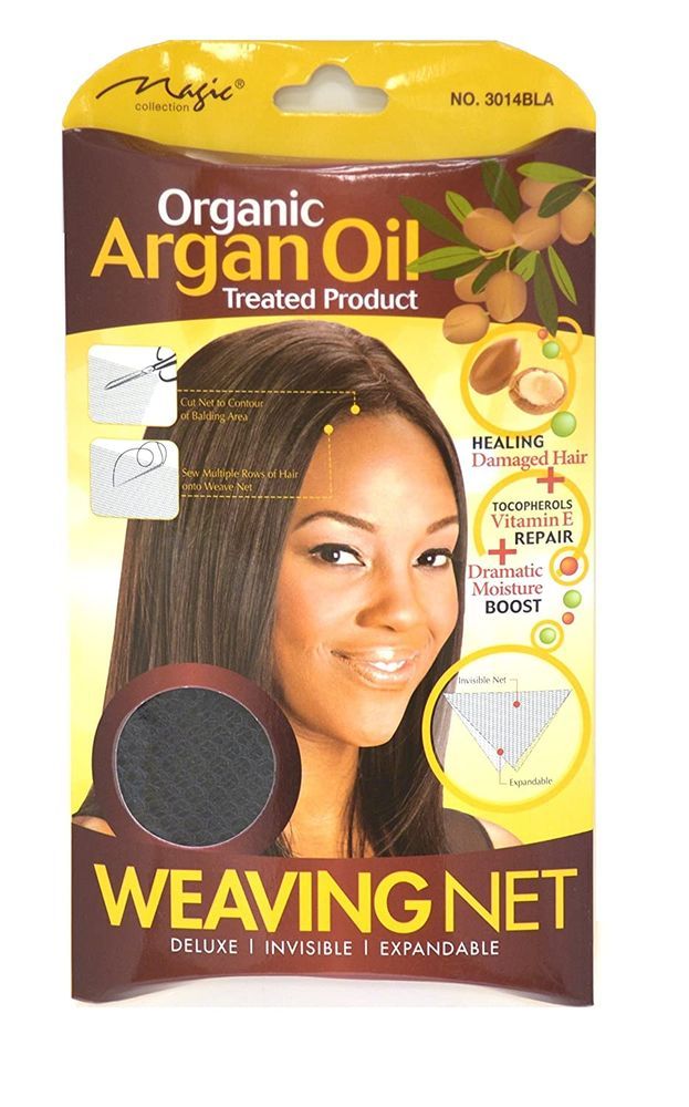 Magic Collection Women's Organic Argan Oil Treated Weaving Net3014bla