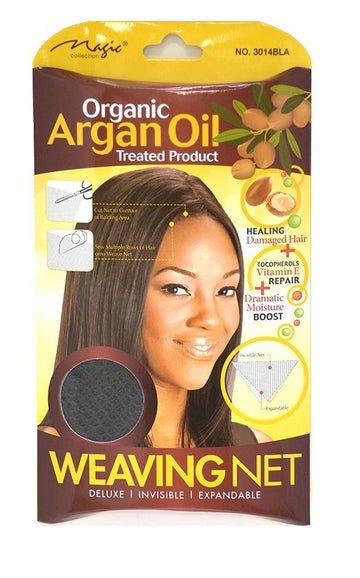 Magic Collection Women's Organic Argan Oil Treated Weaving Net3014bla
