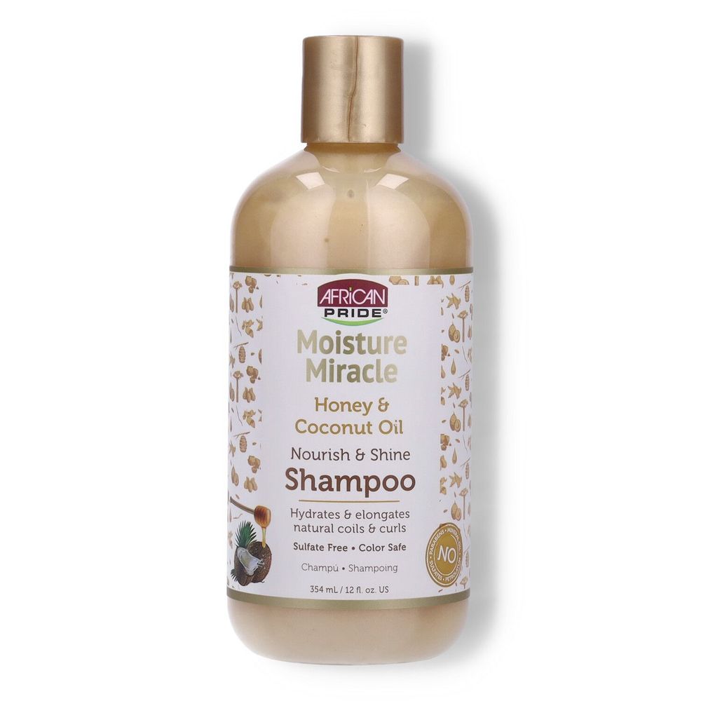 African Pride Moisture Miracle Honey & Coconut Oil Shampoo