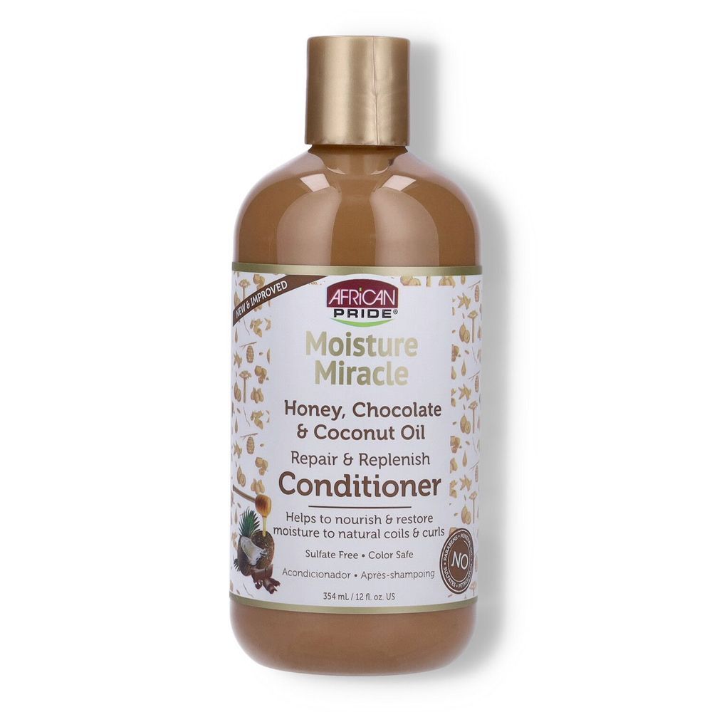 African Pride Moisture Miracle Honey, Chocolate & Coconut Oil Conditioner