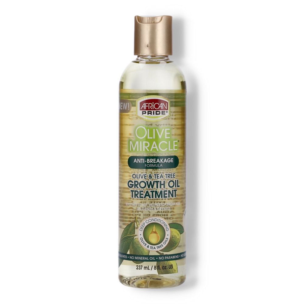 African Pride Olive Miracle Anti-Breakage Growth Oil Treatment