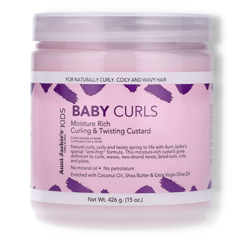 Aunt Jackie’s Baby Girl Curls Curling & Twisting Custard