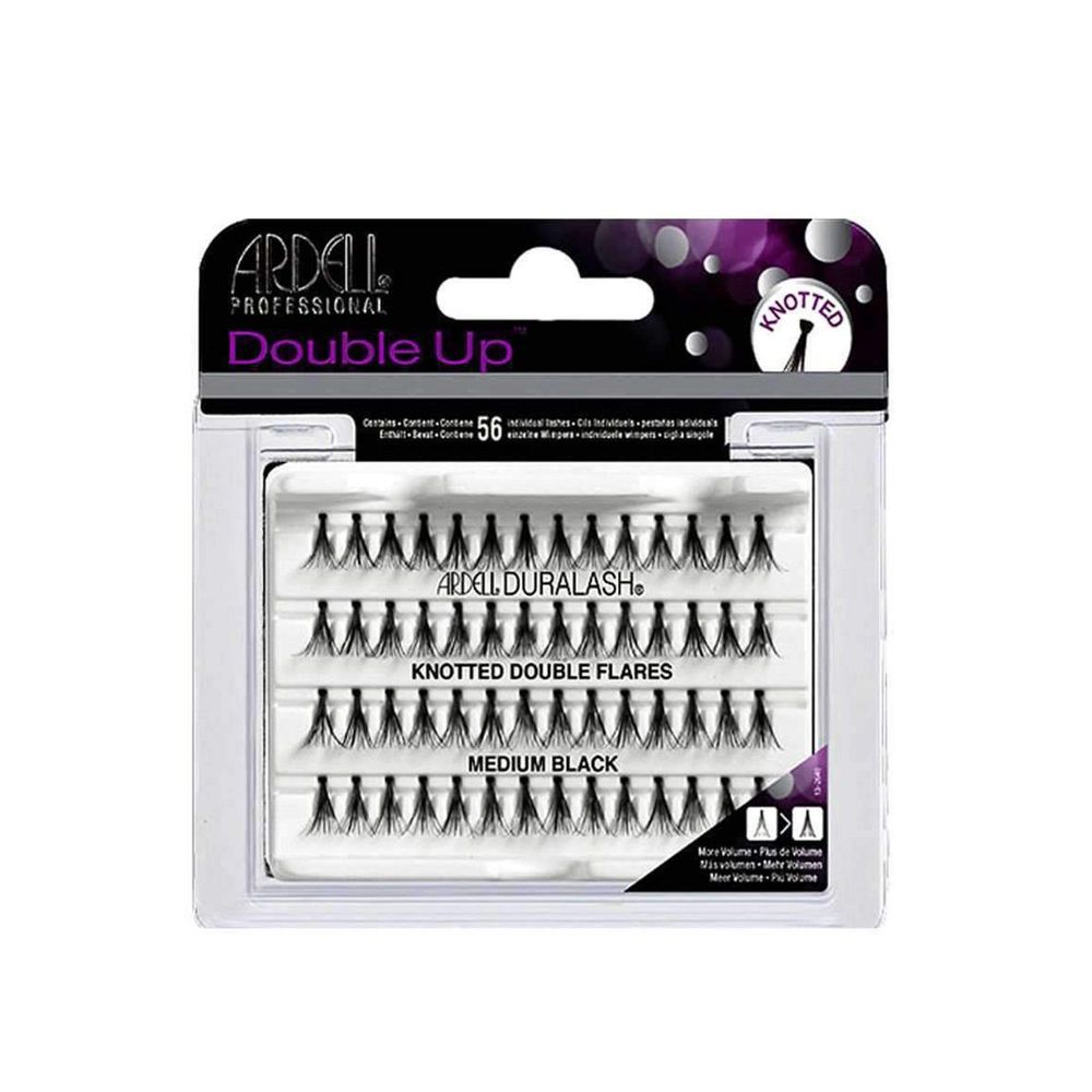 Ardell Duralash Double Up Individual Knotted Double Flares
