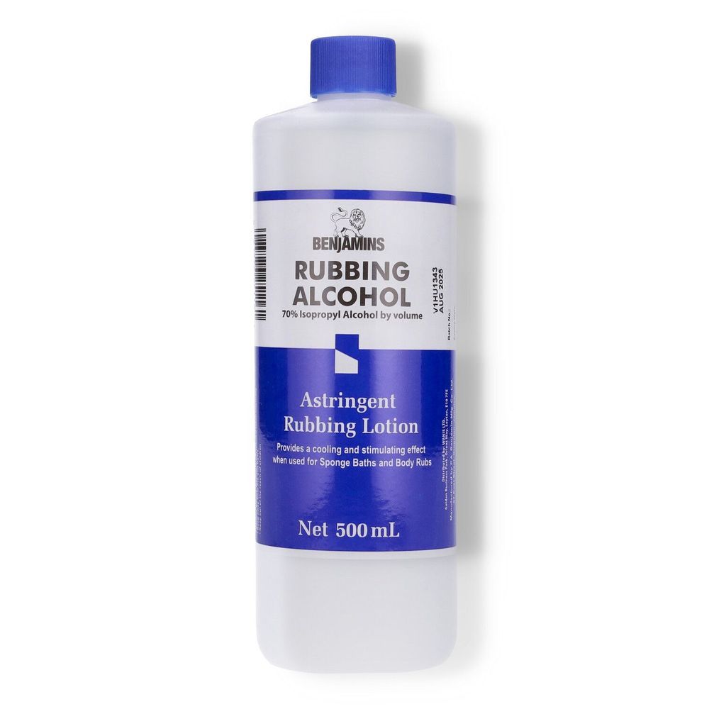 Benjamins Rubbing Alcohol