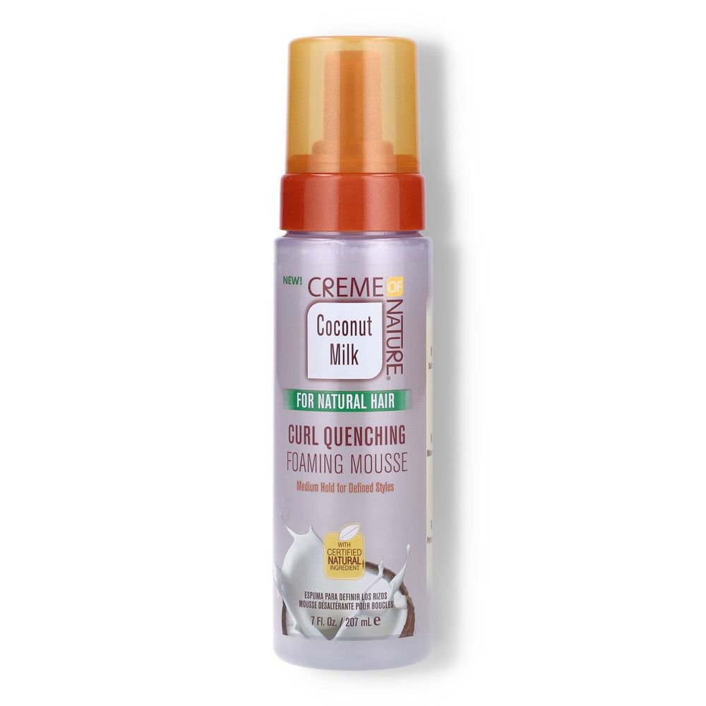 Creme Of Nature Coconut Milk Curl Quench Foaming Mousse