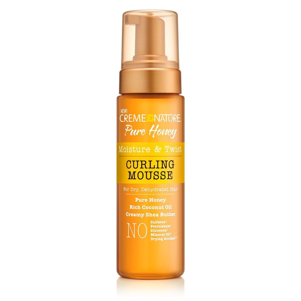 Creme Of Nature Pure Honey Moisture And Twist Curling Mousse