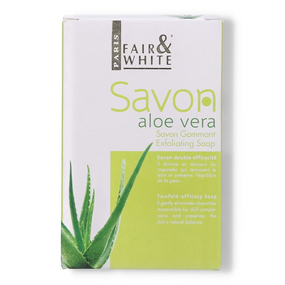 Fair & White Original Aloe Vera Savon Gommant Exfoliating Soap