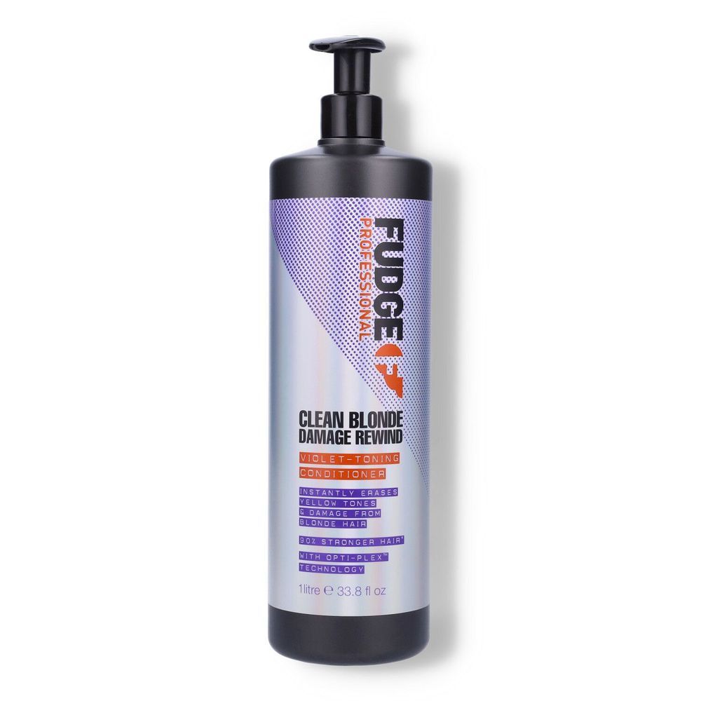 Fudge Clean Blonde Damage Rewind Violet Toning Conditioner