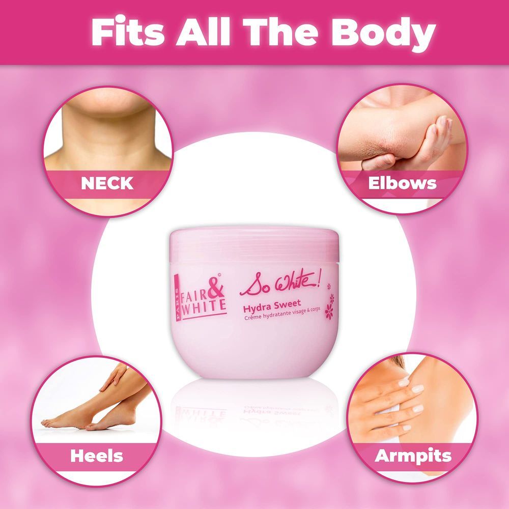 Fair & White So White Hydra Sweet Moisturizing Body & Face Cream