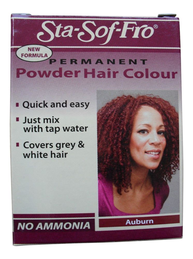 Sta-Sof-Fro Permanent Powder Hair Colour