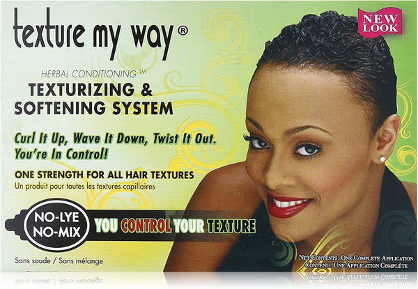 Texture My Way No-lye No-mix Organic Conditioning Texturizing System
