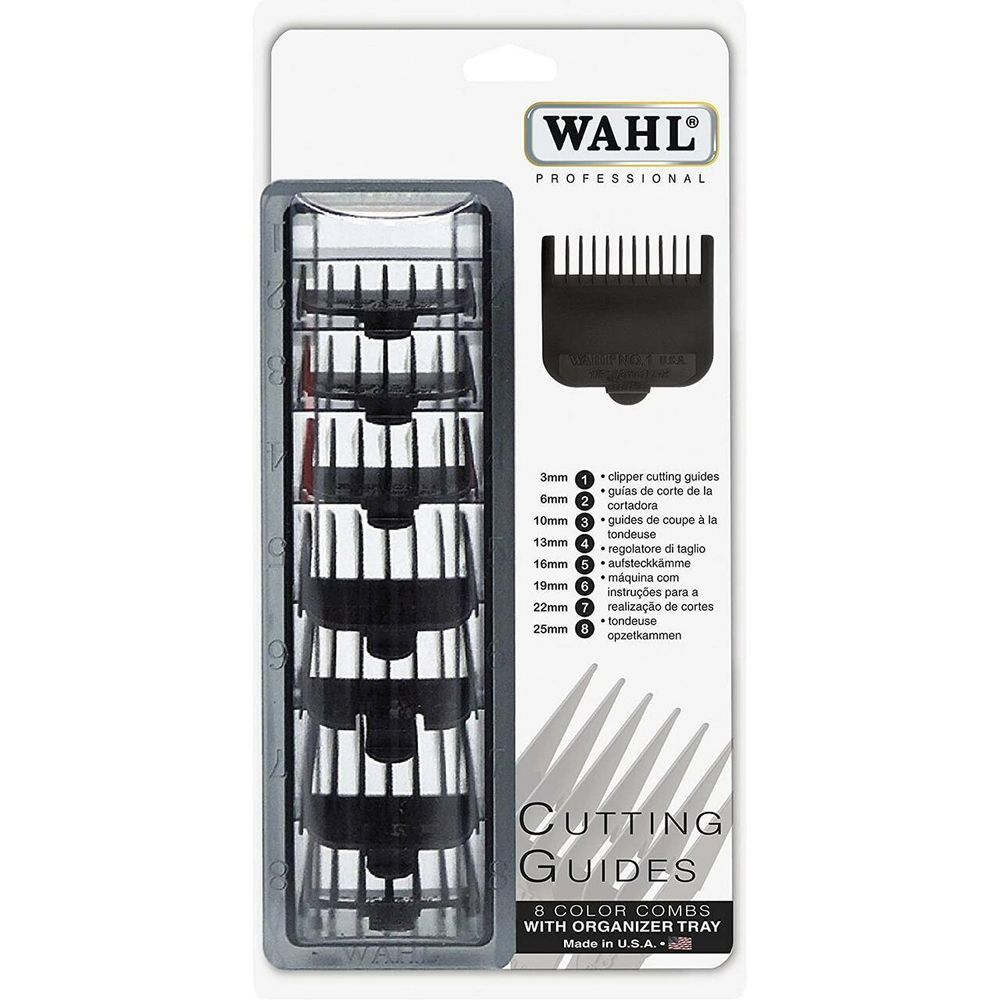 Wahl Hair Cutting Guides Black