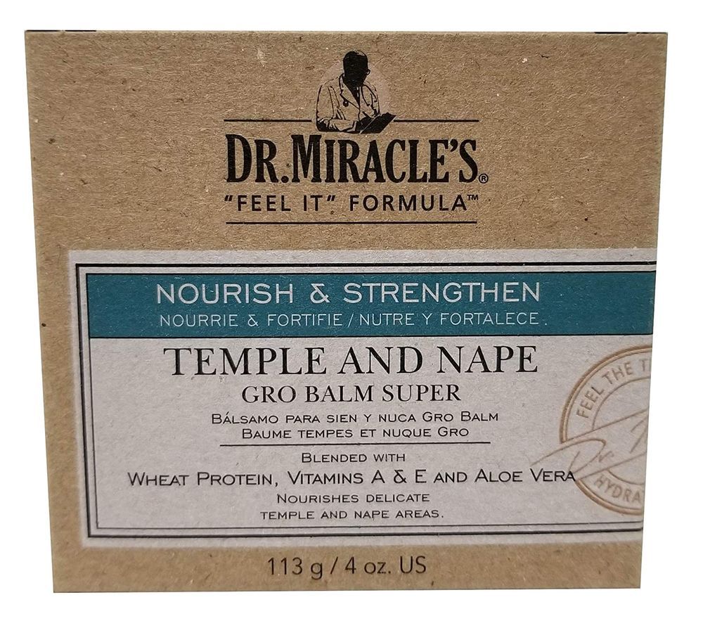 Dr. Miracle's Temple And Nape Gro Balm