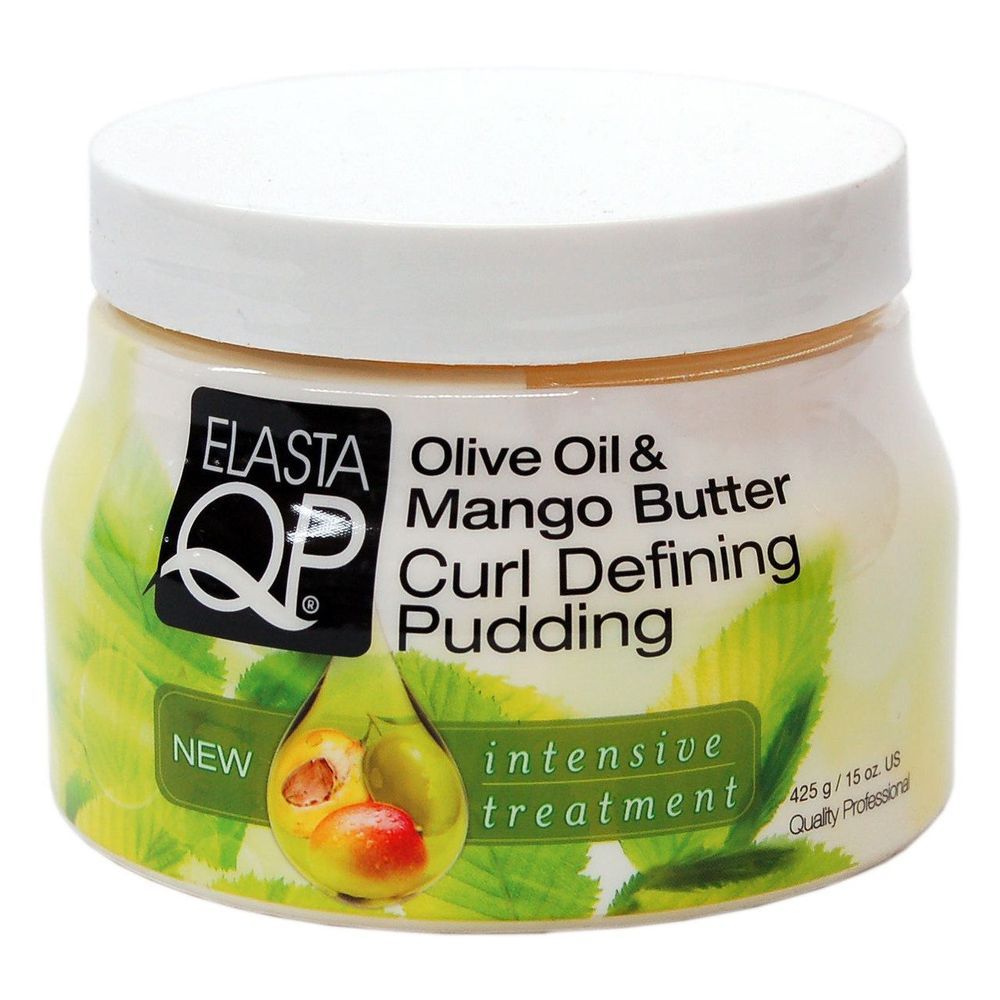 Elasta QP Olive Oil & Mango Butter Curl Defining Pudding