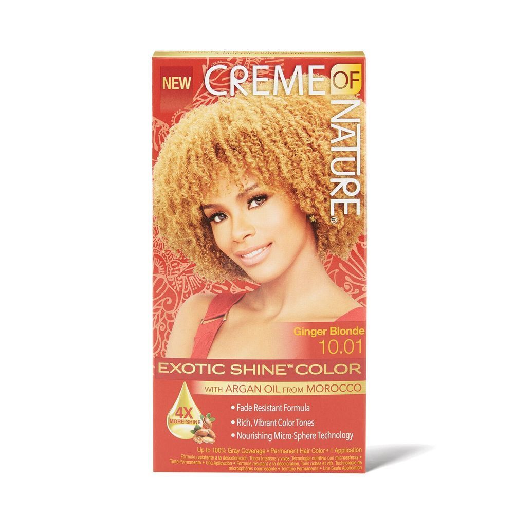 Creme Of Nature Exotic Shine Permanent Hair Colour With Argan Oil