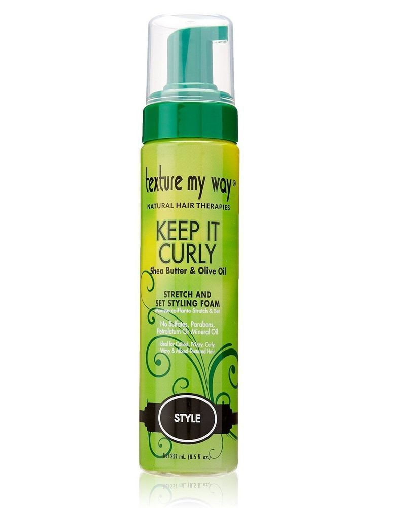Texture My Way Keep It Curly Stretch and Set Styling Foam