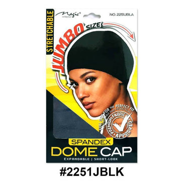 Magic Collection Women's Stretchable Dome Cap Jambo 2251jblk