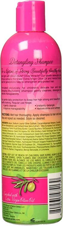 African Pride Dream Kids Olive Miracle Detangling Moisturizing Shampoo