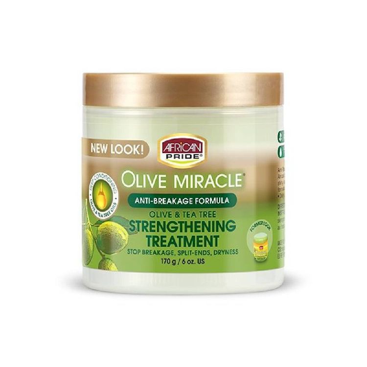 African Pride Olive Miracle Anti-Breakage Strengthening Treatment