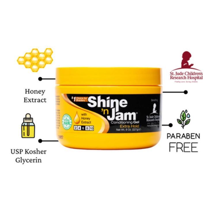 Ampro Shine 'n Jam Conditioning Gel - Extra Hold