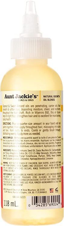 Aunt Jackie's Frizz Rebel – Coconut & Sweet Almond oil