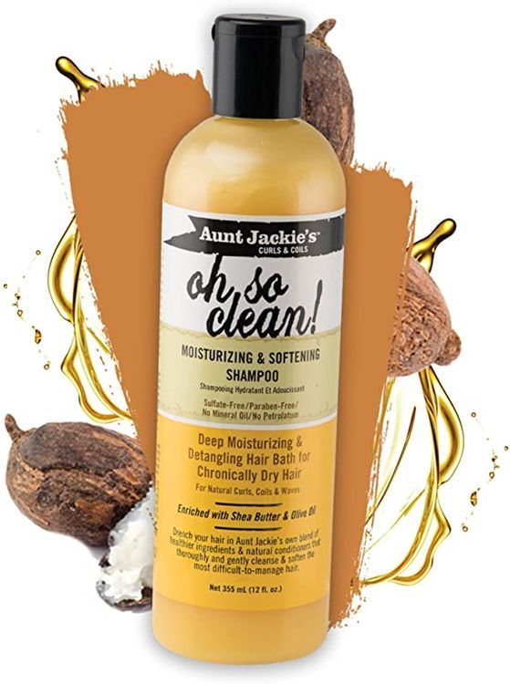 Aunt Jackie's Oh So Clean Moisturizing & Softening Shampoo