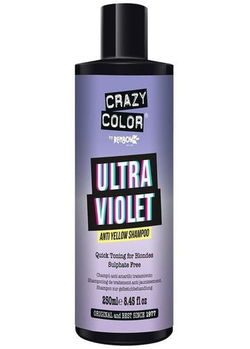 Crazy Color Rainbow Ultra Violet No Yellow Shampoo