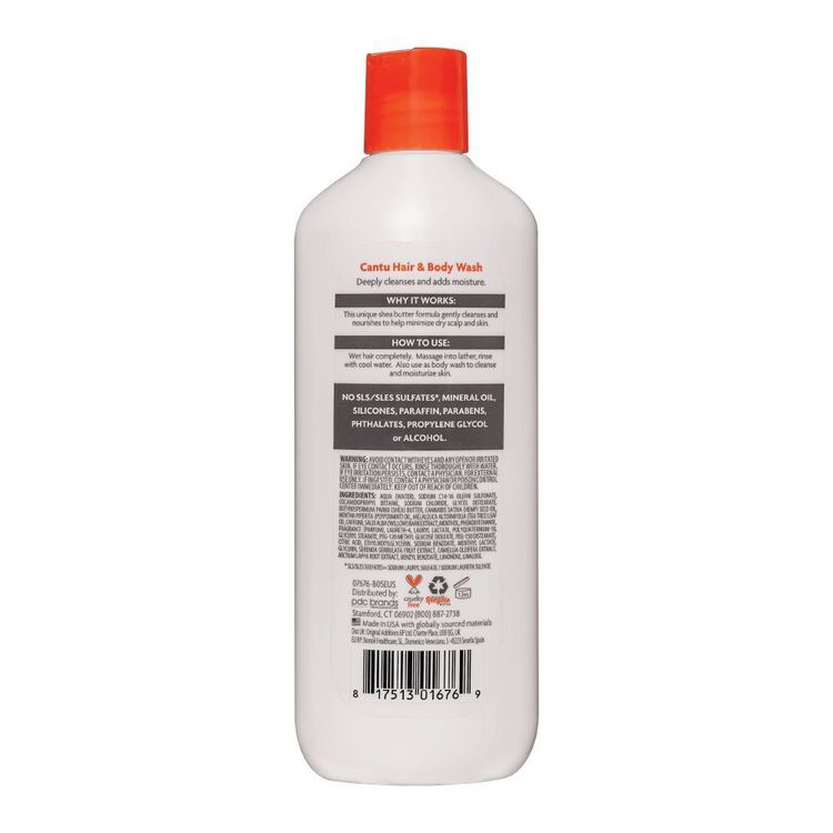 Cantu Mens 2 In 1 Hair & Body Wash