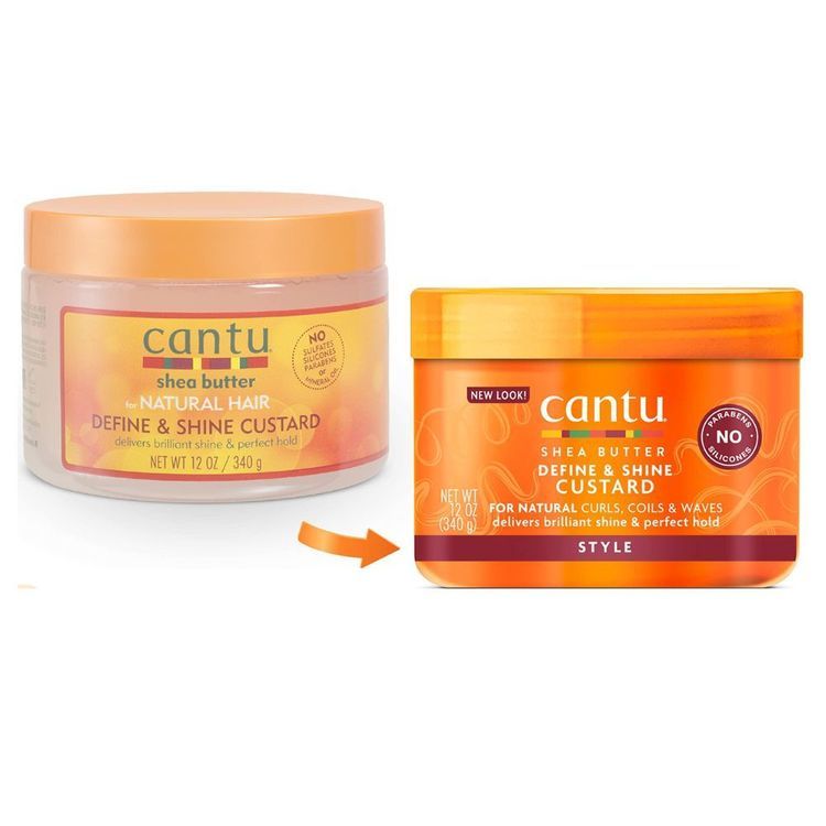 Cantu Shea Butter Define & Shine Custard For Natural Hair