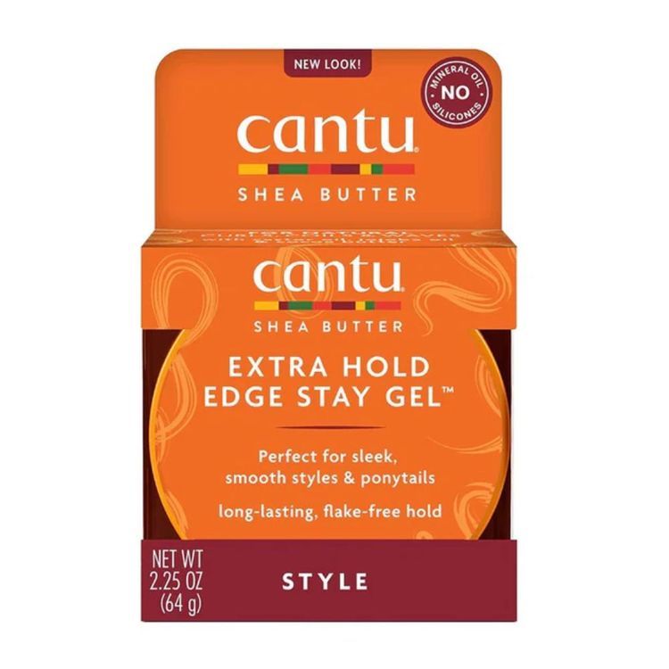 Cantu Shea Butter Extra Hold Edge Stay Gel