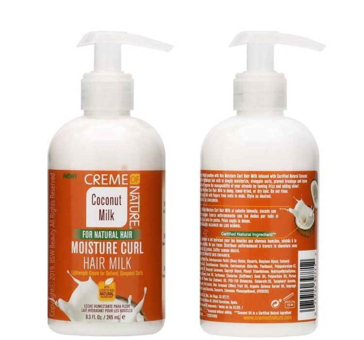 Creme Of Nature Coconut Milk Moisture Curl Hair Milk