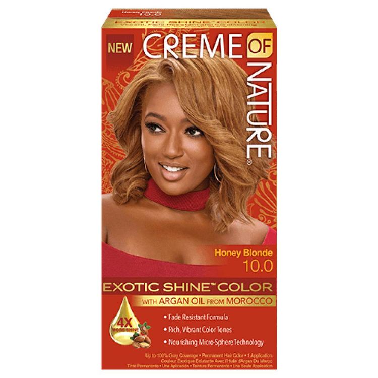 Creme Of Nature Exotic Shine Permanent Hair Colour With Argan Oil