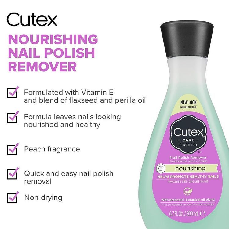 Cutex Nourishing Nail Polish Remover