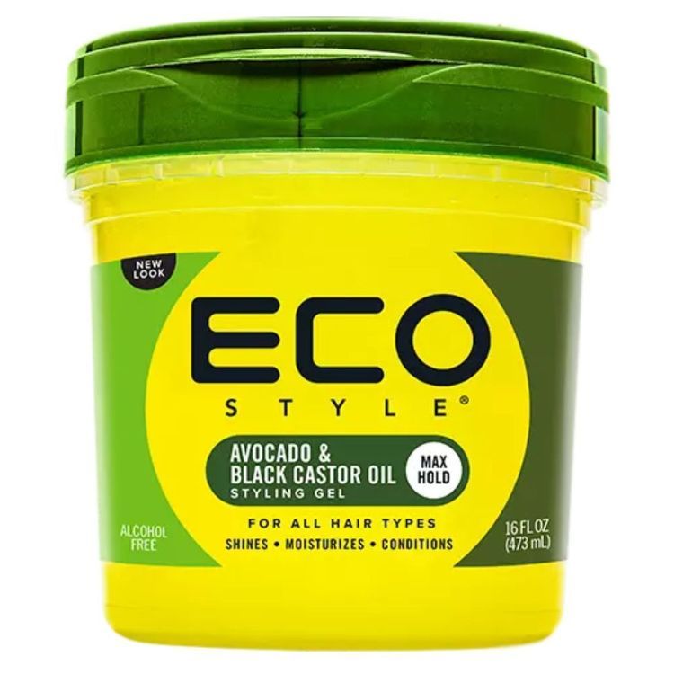 Eco Styler Black Castor And Avocado Oil Gel