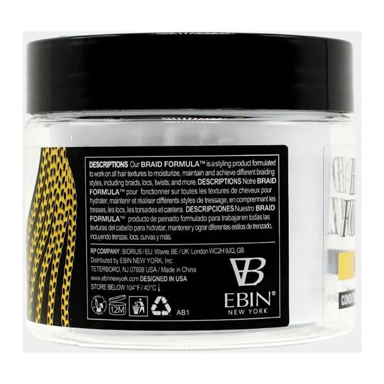 Ebin New York Braid Formula Conditioning Gel Super Hold Supreme