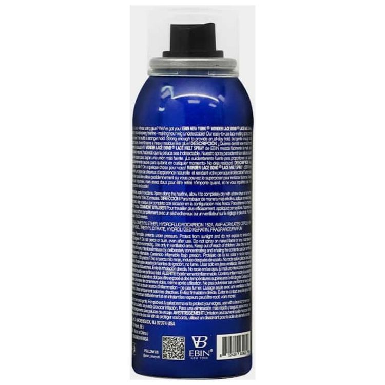 Ebin New York Wonder Lace Bond Lace Melt Spray Keratin