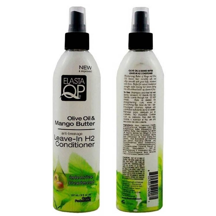 Elasta QP Olive Oil & Mango Butter Leave-in H2 Conditioner