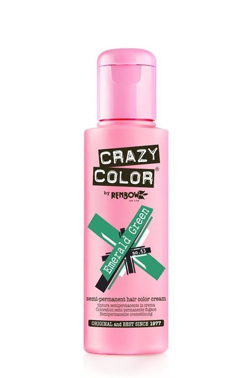 Crazy Color Semi Permanent Hair Color Cream