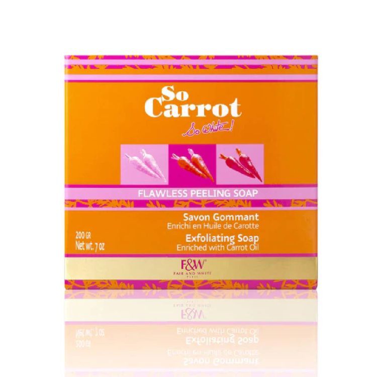 Fair & White So Carrot So White Exfoliating Soap