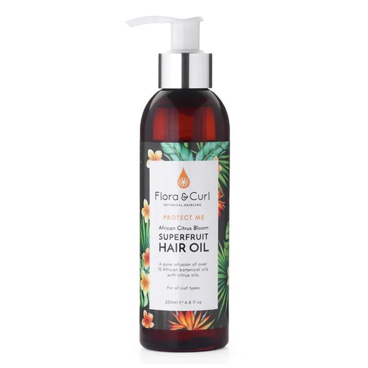 Flora & Curl African Citrus Superfruit Hair Oil