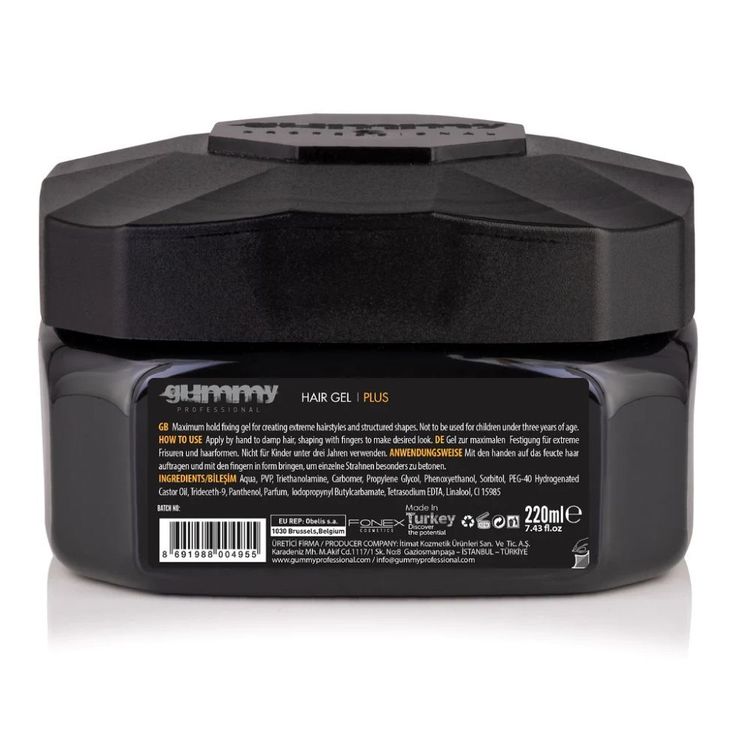 Gummy Hair Gel Maximum Hold