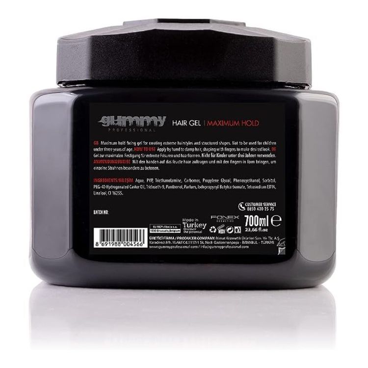 Gummy Hair Gel Maximum Hold