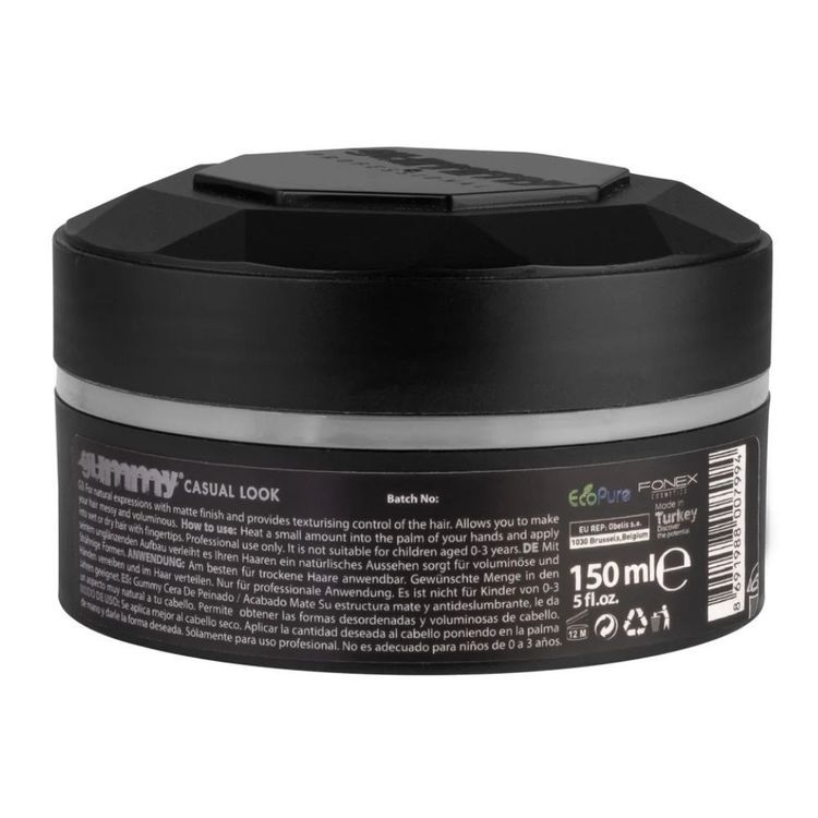 Gummy Styling Wax Casual Look