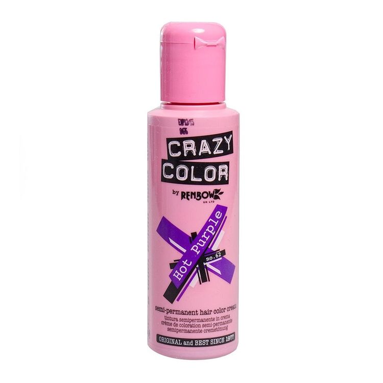 Crazy Color Semi Permanent Hair Color Cream