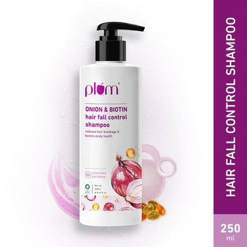 Plum Onion & Biotin Hair Fall Control Shampoo