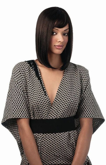 Sleek Synthetic Wig Crystal