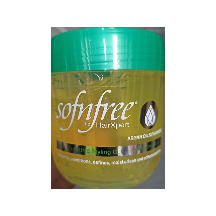 Sofn'Free Argan Oil & Flaxseed Styling Gel